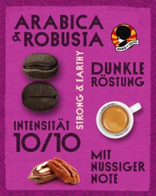 Strong & Earthy Kaffeekapseln, Bio, Fairtrade 10 Stück